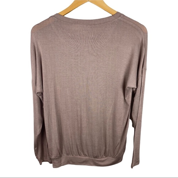 Double Zero Blush Lightweight Sweater Spicy Small - Picture 3 of 6